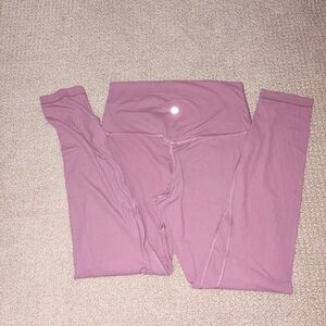 Lululemon Velvet Dust Ribbed Leggings